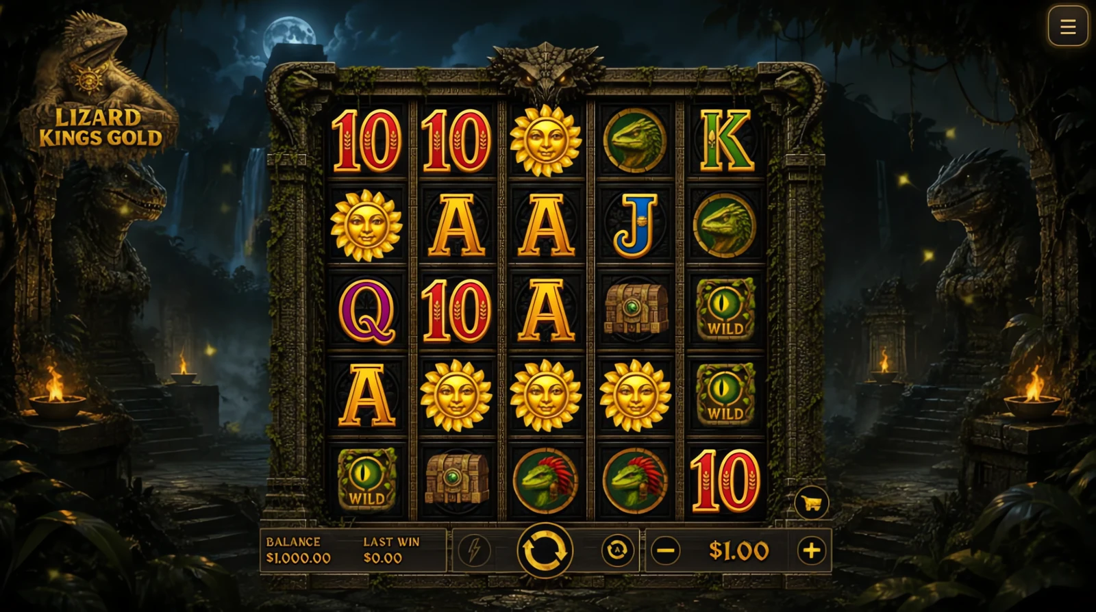 Lizard Kings Gold screenshot 2