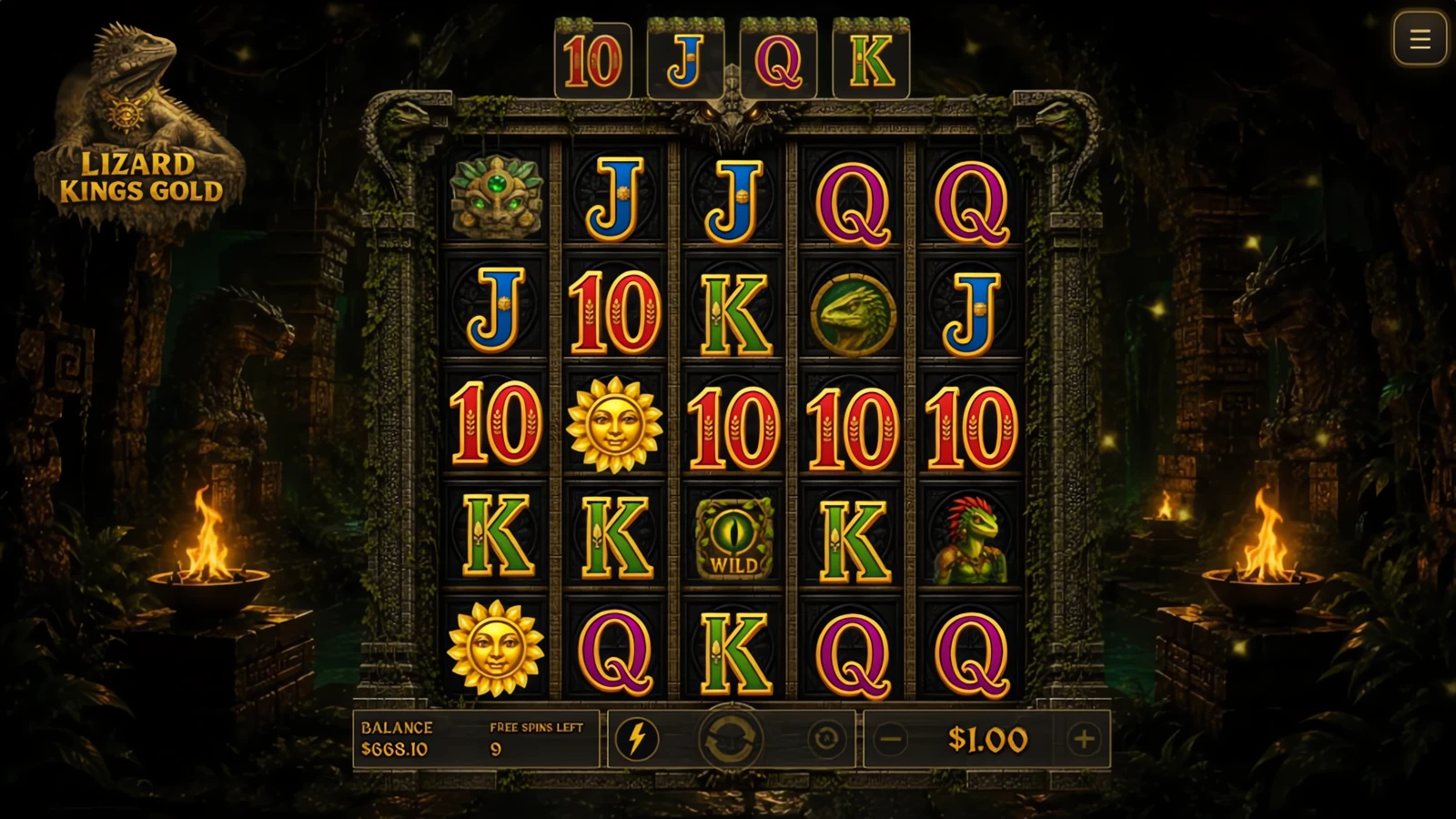 Lizard Kings Gold screenshot 5